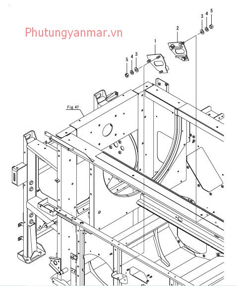 Tay lắc sàng trước